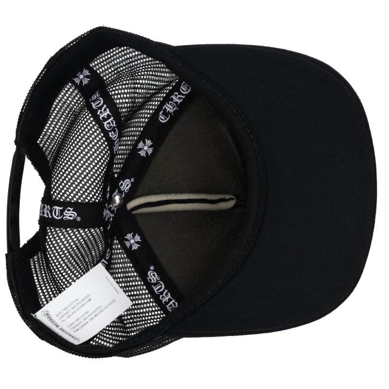 Chrome Hearts CH Patch Cross Ball Mesh Trucker Cap Size ONE