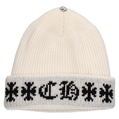 Chrome Hearts Star Ball Cashmere Knit Beanie Size ONE