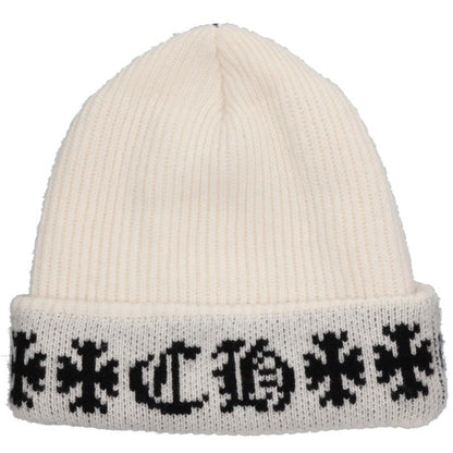 Chrome Hearts Star Ball Cashmere Knit Beanie Size ONE