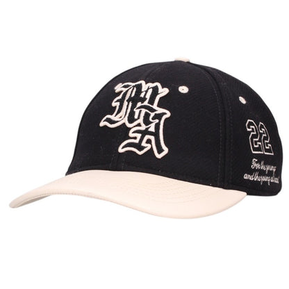 AMIRI Leather Panel Wool Baseball Cap Size ONE SIZE