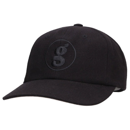 SUPREME Black 6-Panel Logo Cap Size ONE SIZE