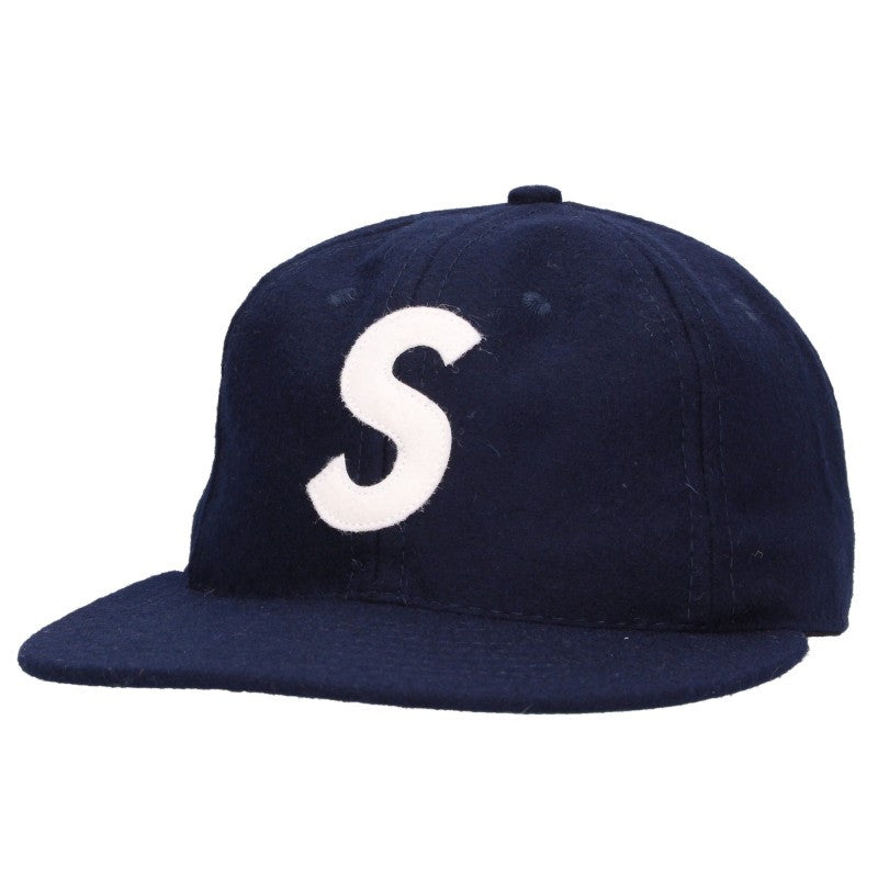 SUPREME 23SS Ebbets S Logo 6-Panel Cap Size 7.375