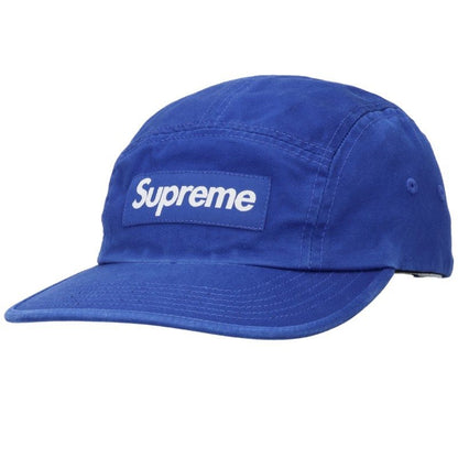 SUPREME 24SS Washed Chino Twill Cap Blue Size ONE SIZE