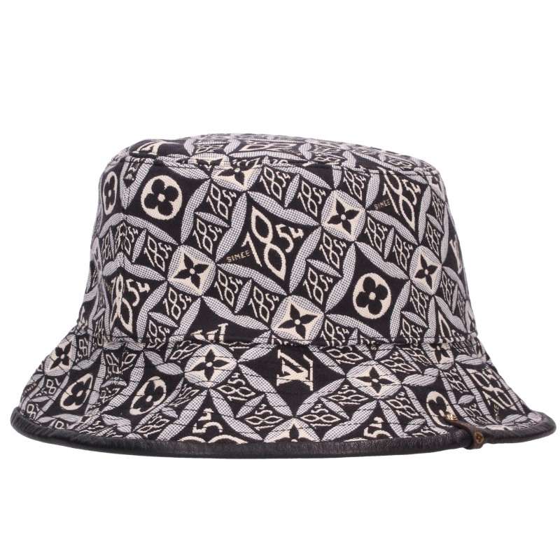 LOUISVUITTON MP2829 Monogram Bucket Hat Black/Gray Size M