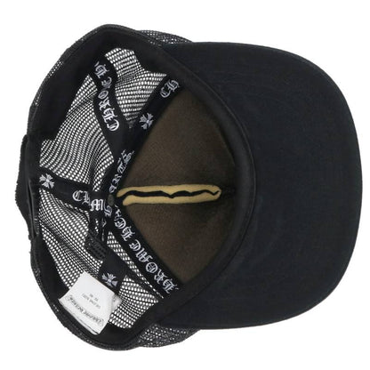 Chrome Hearts TRUCKER CAP CH Patch Hat Black/Silver Size OS