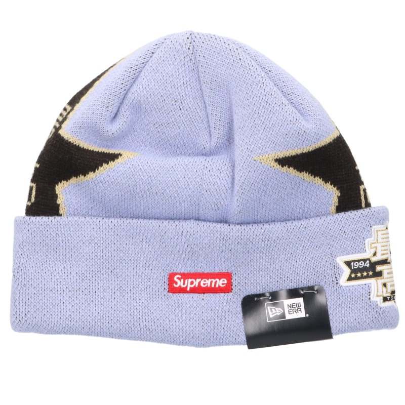 SUPREME 26SS New Era Stars Acrylic Light Blue Hat Size ONE SIZE