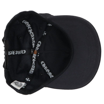 Chrome Hearts TRUCKER CAP Denim Hat Black/Silver Size ONE