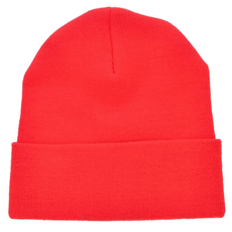 Chrome Hearts Acrylic Logo Embroidered Beanie Red Size ONE