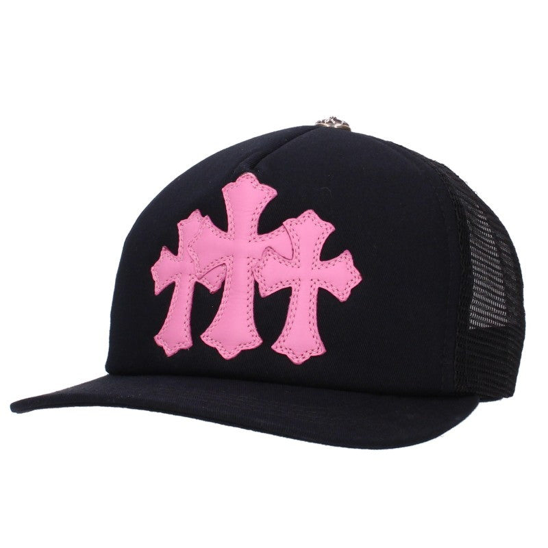 Chrome Hearts Leather Cemetery Patch Trucker Hat Size ONE