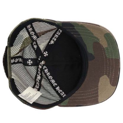 Chrome Hearts Camo CH Patch Crossball Trucker Cap Size ONE