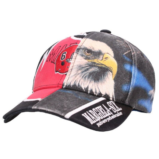 SUPREME x MM6 Split Design 6-Panel Hat Black Size ONE SIZE