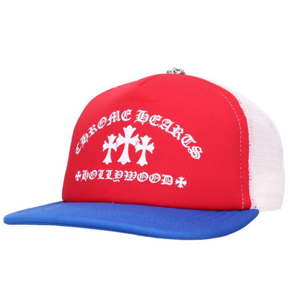Chrome Hearts Front Cemetery Print Trucker Cap Size Multi
