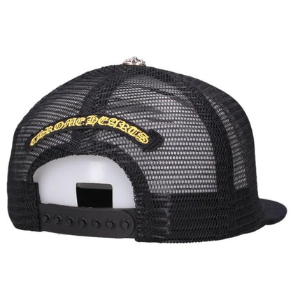 Chrome Hearts CH Plus Patch Mesh Trucker Cap Size ONE SIZE