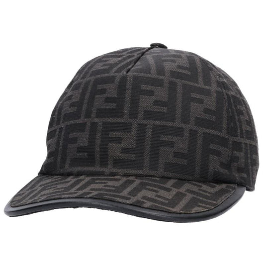FENDI FXQ768 ALHE Zucca Monogram Cap Size ONE SIZE