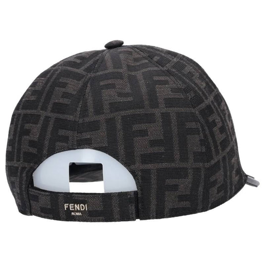 FENDI FXQ768 ALHE Zucca Monogram Cap Size ONE SIZE