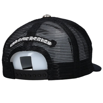 Chrome Hearts 3 Cemetery Leather Trucker Cap Size ONE Multi