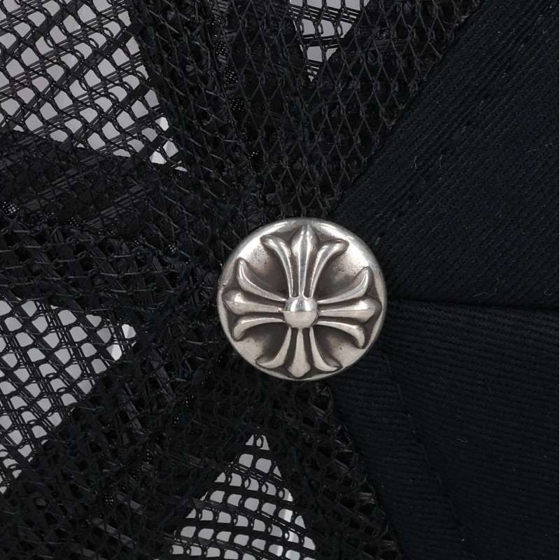 Chrome Hearts 3 Cemetery Leather Trucker Cap Size ONE Multi