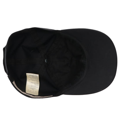 Rick Owens Logo Embroidered Baseball Cap Black Size L