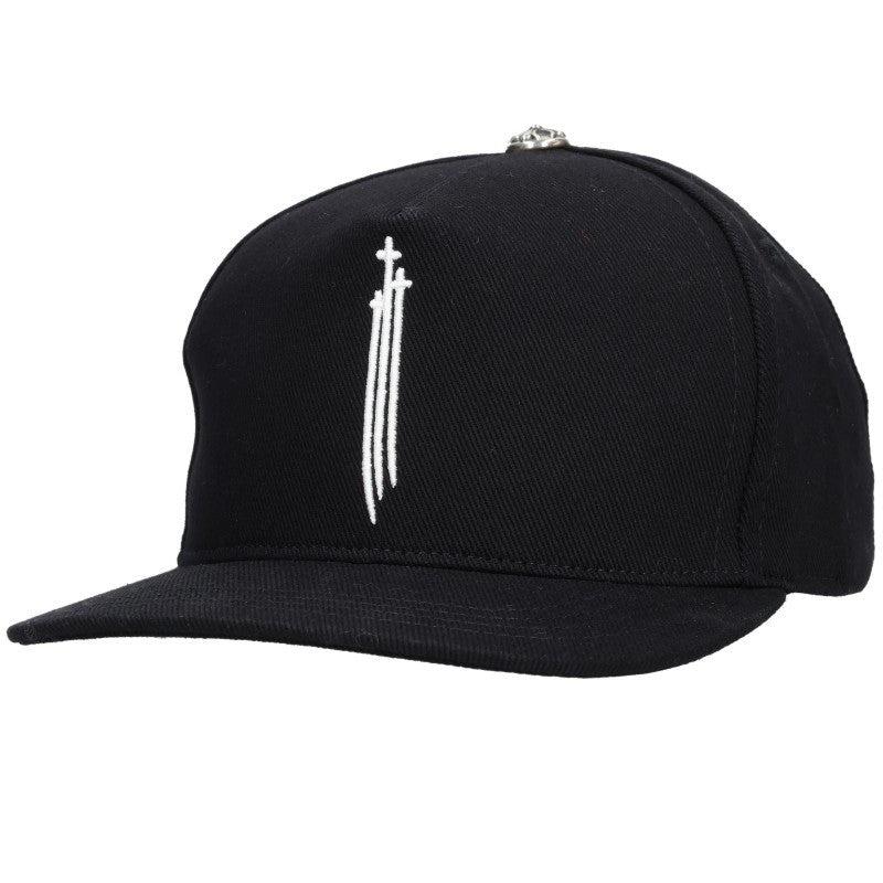Chrome Hearts RS3 Cross Embroidered Cap Black Size ONE