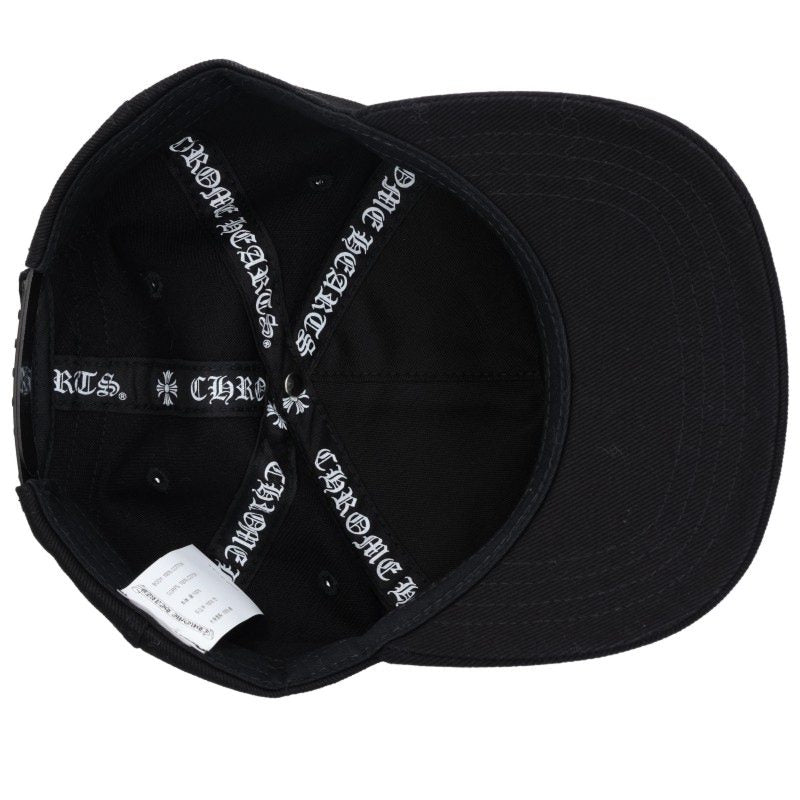 Chrome Hearts RS3 Cross Embroidered Cap Black Size ONE
