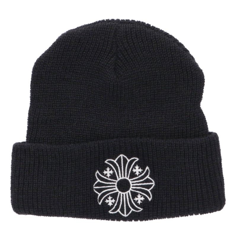 Chrome Hearts Wool CH Plus Stitch Watch Cap Black Size ONE