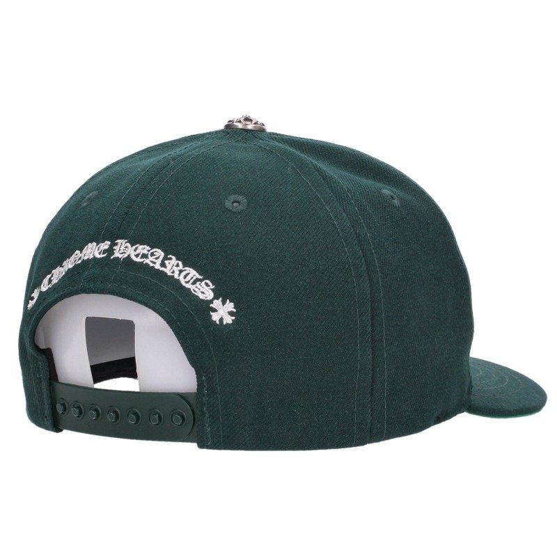 Chrome Hearts CH Embroidery Baseball Cap Green Size ONE