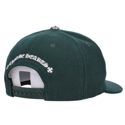 Chrome Hearts CH Embroidery Baseball Cap Green Size ONE