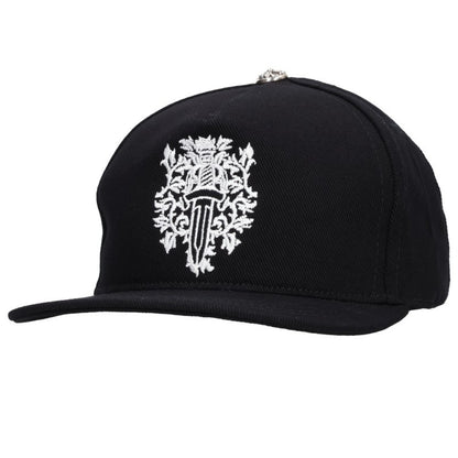 Chrome Hearts Denim Trucker Cap Stitch Black/Silver Size ONE
