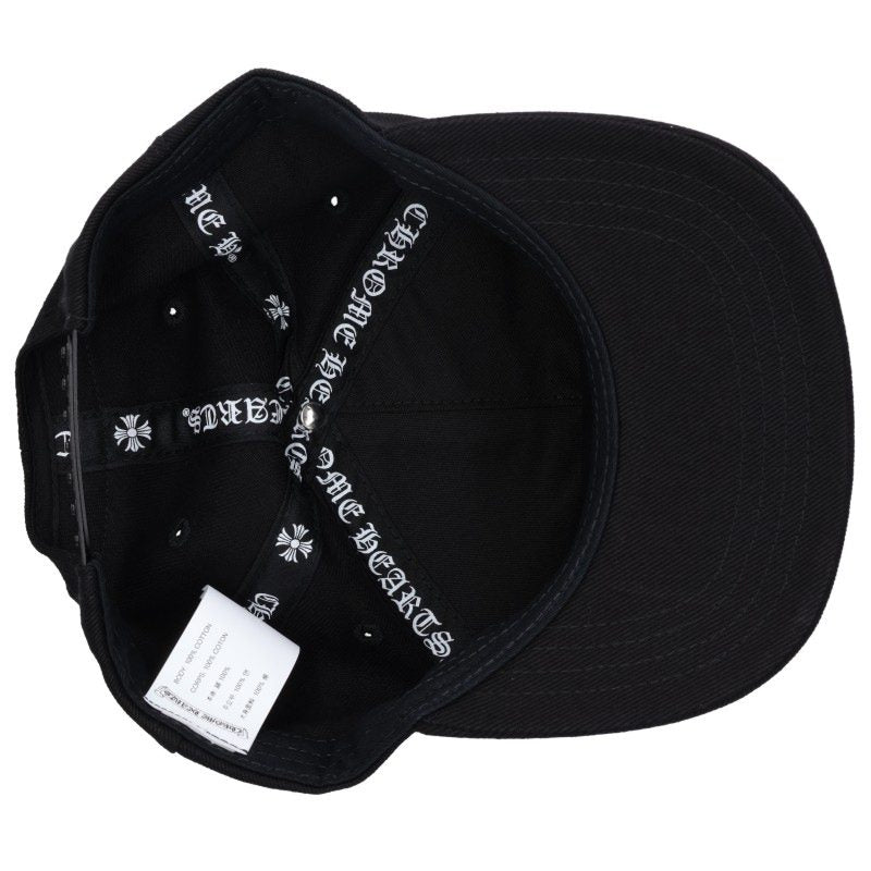 Chrome Hearts Denim Trucker Cap Stitch Black/Silver Size ONE