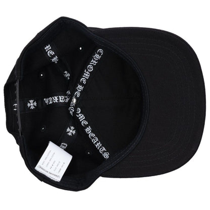 Chrome Hearts Denim Trucker Cap Stitch Black/Silver Size ONE