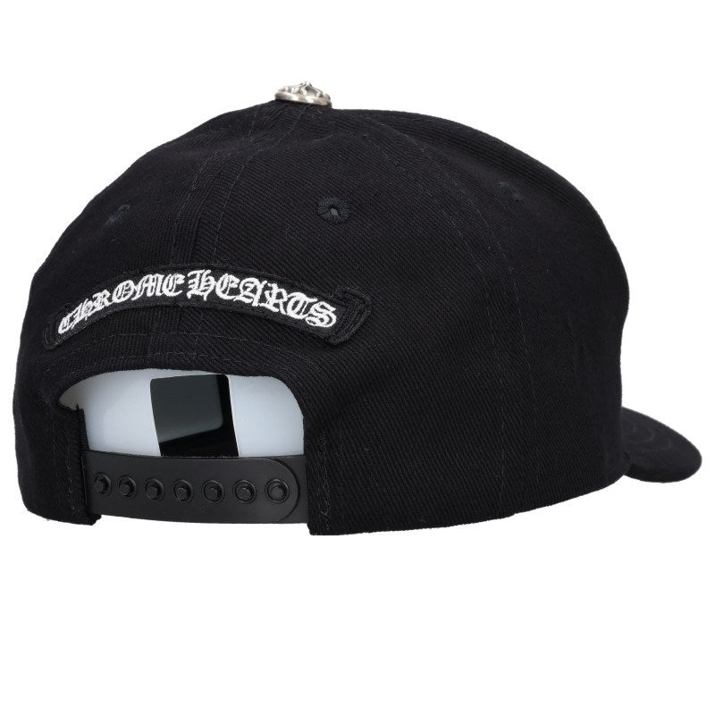 Chrome Hearts Denim Trucker Embroidery Black/Silver Size ONE