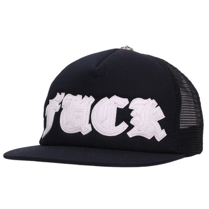 Chrome Hearts TRUCKER FUCK Patch Cross Ball Cap Size ONE