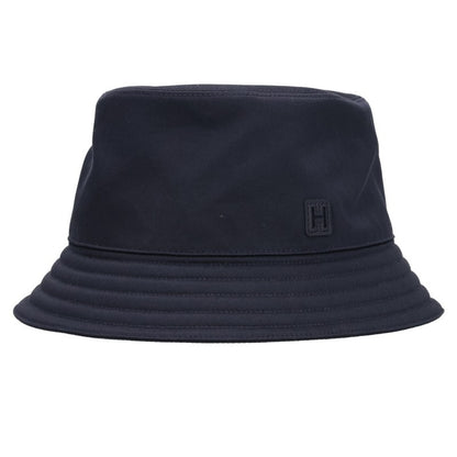 HERMES Fred H-Cut Bucket Hat Navy Size 58