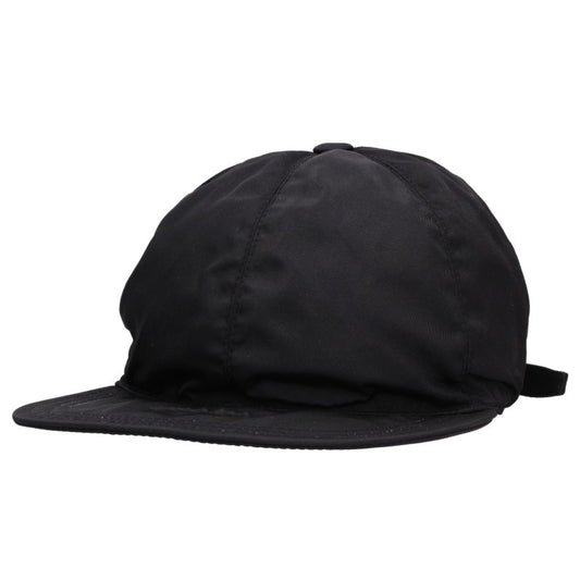 PRADA Nylon Embroidered Logo Cap Size M