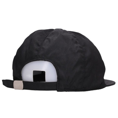 PRADA Nylon Embroidered Logo Cap Size M