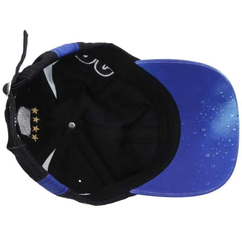 SUPREME 26SS Fiji 6-Panel Hat Black/Blue