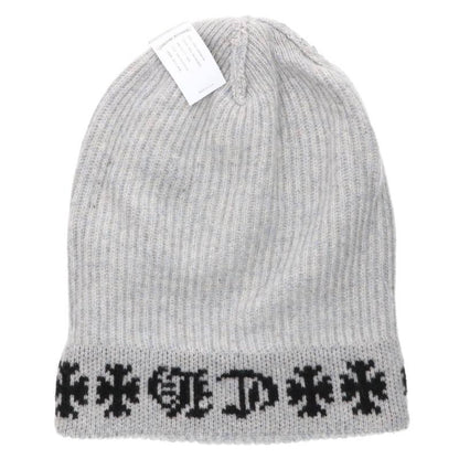 Chrome Hearts BIG DADDY CH Plus Cashmere Beanie Gray