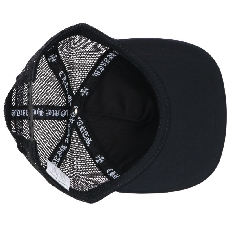 Chrome Hearts Haircalf Patch Hat Black/Silver Size ONE