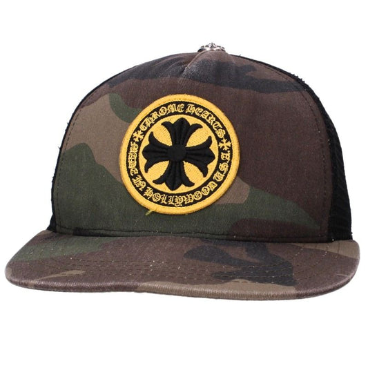 Chrome Hearts CH Plus Patch Camo Mesh Hat Multi Size ONE