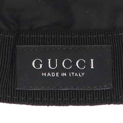 GUCCI 26AW Web Stripe GG Baseball Cap Black Size M