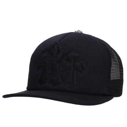 Chrome Hearts TRUCKER CAP Calf Hair Patch Hat Size ONE
