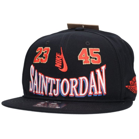 NIKE x SAINT MICHAEL Embroidered Logo Cap Black Size M