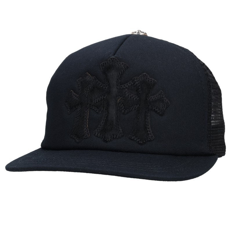 Chrome Hearts Cemetery Haircalf Patch Mesh Cap