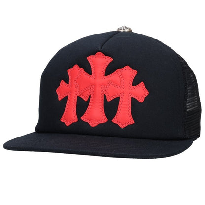Chrome Hearts TRUCKER CAP Cemetery Cross Mesh Cap