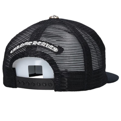 Chrome Hearts TRUCKER CAP Cemetery Cross Mesh Cap
