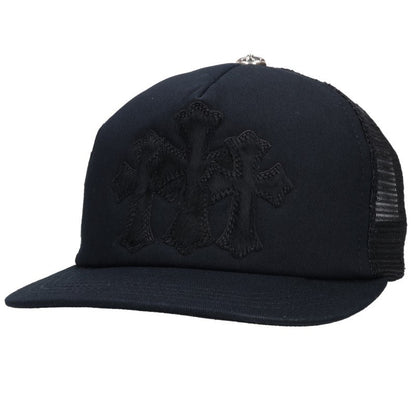 Chrome Hearts TRUCKER CAP Cemetery Haircalf Mesh Cap