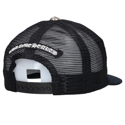 Chrome Hearts TRUCKER CAP Cemetery Haircalf Mesh Cap