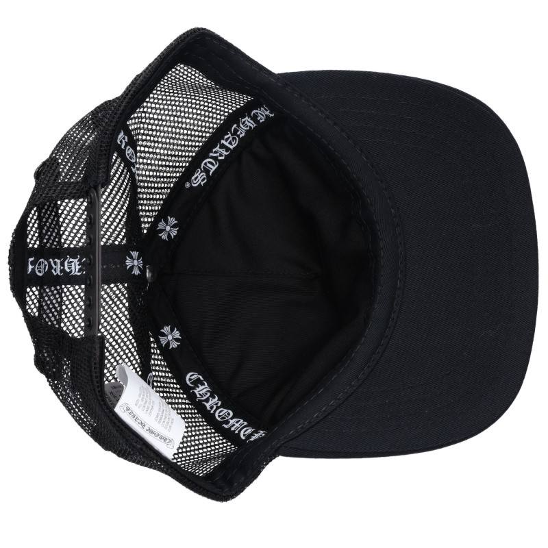 Chrome Hearts TRUCKER CAP Cemetery Haircalf Mesh Cap
