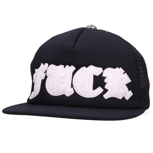 Chrome Hearts TRUCKER FUCK Patch Cross Ball Cap Size ONE