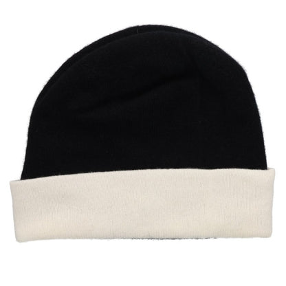 CHANEL Coco Mark Cashmere Beanie Hat